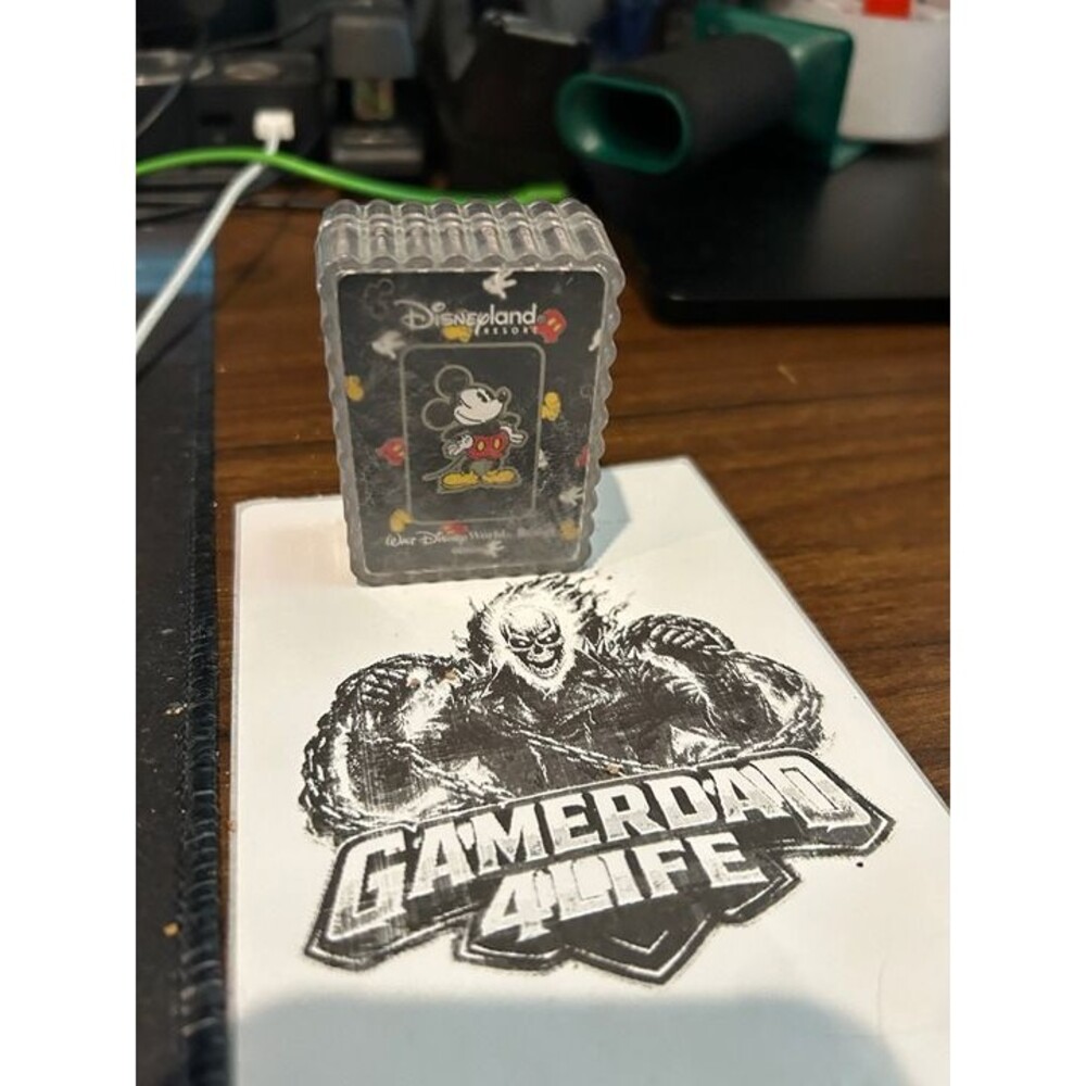 VINTAGE Walt Disney World Disneyland Resort Miniature Mickey Mouse Playing Cards